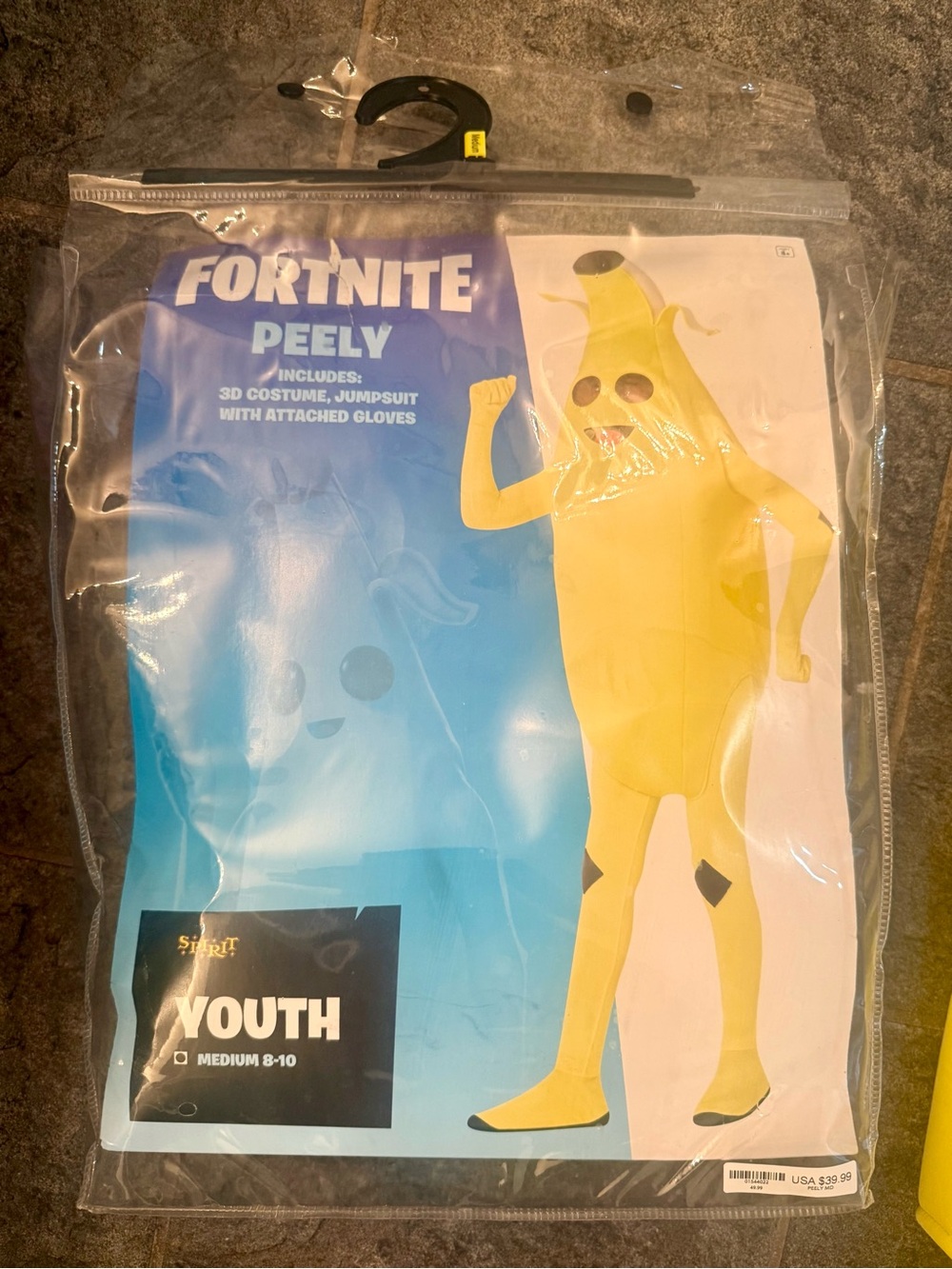 Fortnite Peely Costume Size M (8-10)